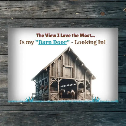 Rustic Outdoor Rug, Gifts for Horse Lovers, Western Rug Gift Ideas - The Best New Thing