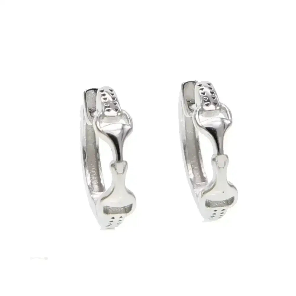 Snaffle Bit Equestrian Earrings, Horse Lover Jewelry Earrings - The Best New Thing