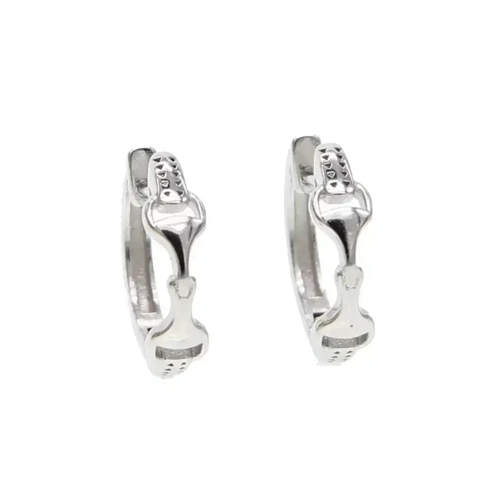 Snaffle Bit Equestrian Earrings, Horse Lover Jewelry Earrings - The Best New Thing
