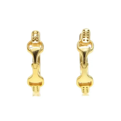 Snaffle Bit Equestrian Earrings, Horse Lover Jewelry Earrings - The Best New Thing