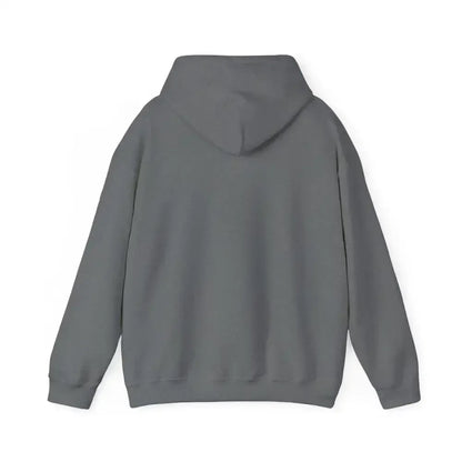 Back view of grey Party Hoodie showcasing the hood and relaxed fit, ideal for casual and cozy occasions.