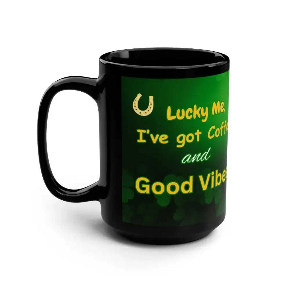 St Patrick's Day Coffee Mug, Black Coffee Cup, St Patrick's Day Gifts - The Best New Thing