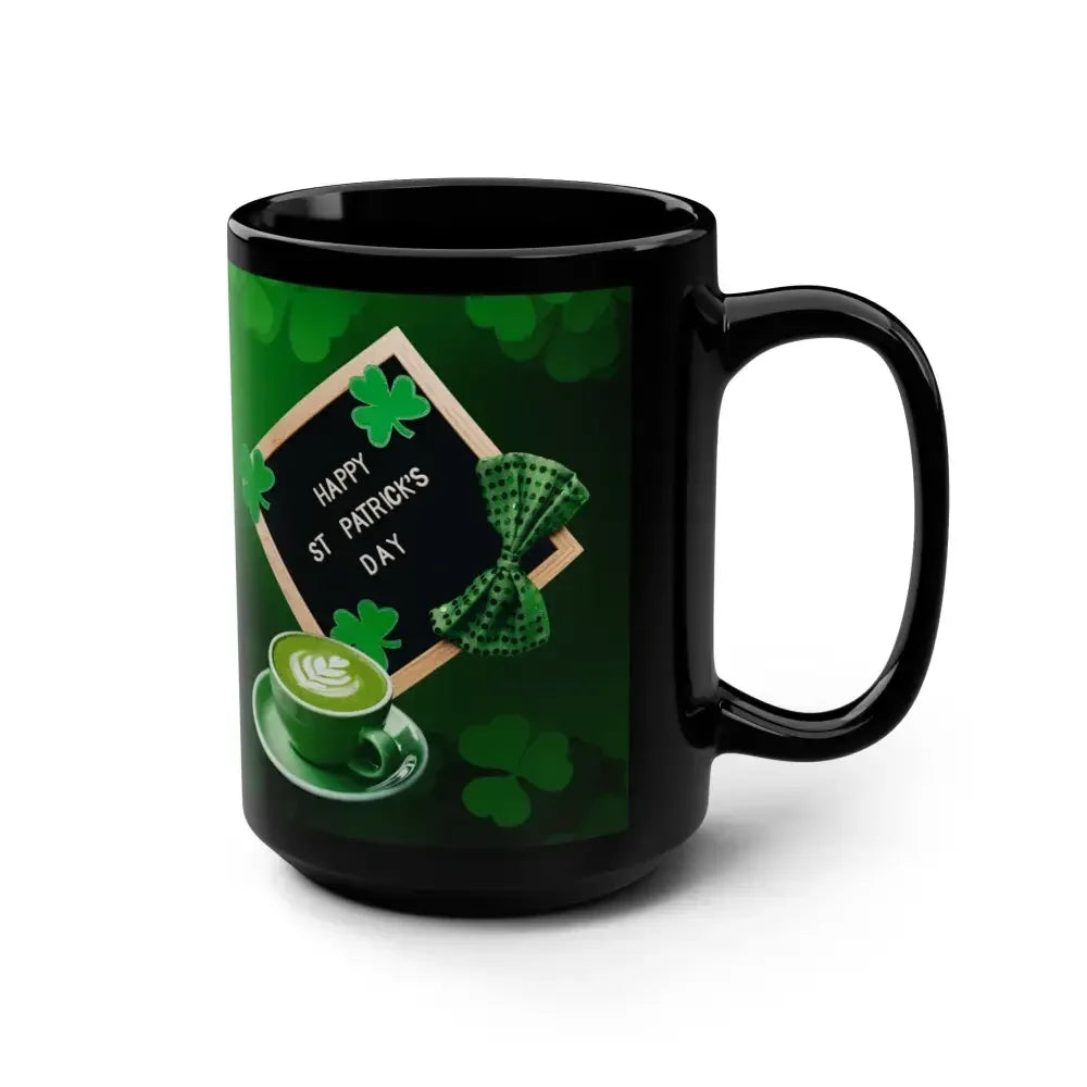 St Patrick's Day Coffee Mug, Black Coffee Cup, St Patrick's Day Gifts - The Best New Thing
