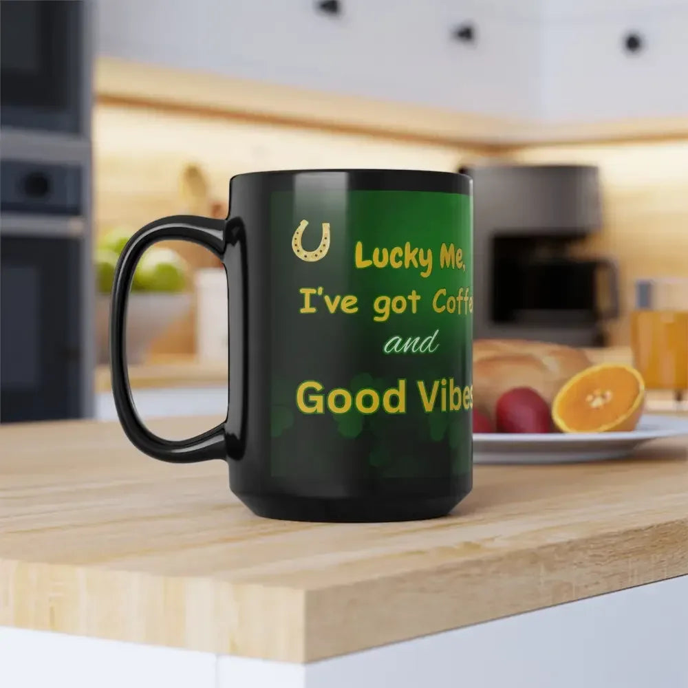 St Patrick's Day Coffee Mug, Black Coffee Cup, St Patrick's Day Gifts - The Best New Thing