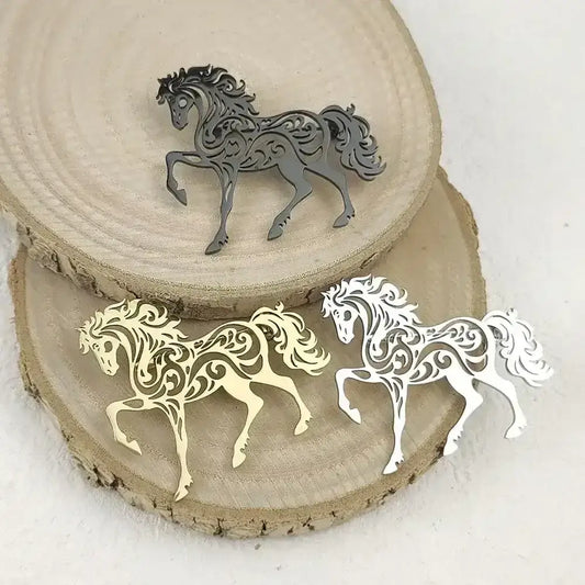 Horse Brooch, Horse Lover Gifts, Horse Jacket Accessories - The Best New Thing