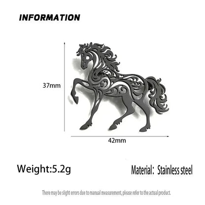 Horse Brooch, Horse Lover Gifts, Horse Jacket Accessories - The Best New Thing