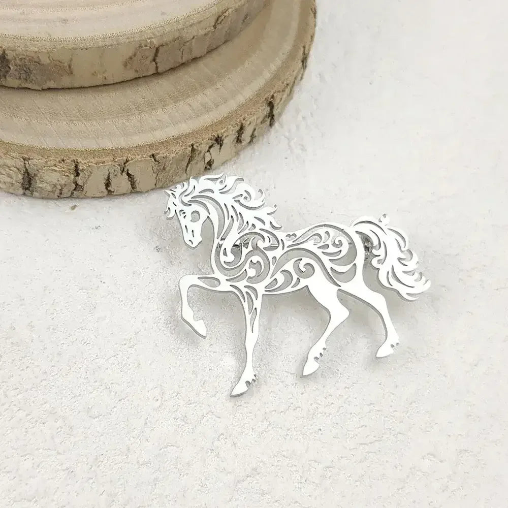 Horse Brooch, Horse Lover Gifts, Horse Jacket Accessories - The Best New Thing