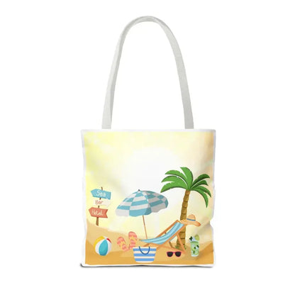 Summer Beach Tote, Sunbathing Tote, 2 Sided Bag for Beach Life - The Best New Thing