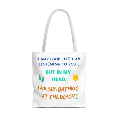 Summer Beach Tote, Sunbathing Tote, 2 Sided Bag for Beach Life - The Best New Thing