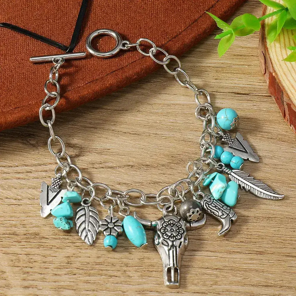 Western Fashion Country Charm Bangle Bracelets Country Style Jewelry - Jewelry