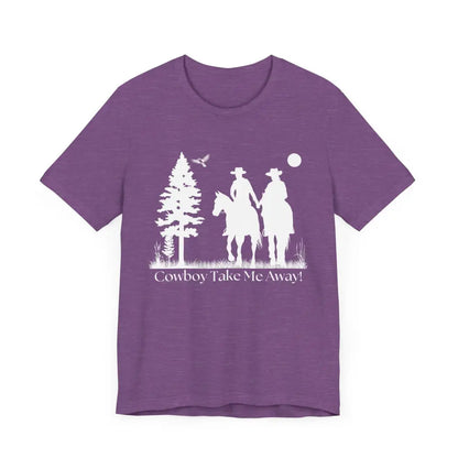 Western T-Shirt Couples Tee Country Style Women Short Sleeve Shirt Horse Lover Shirt - T-Shirt