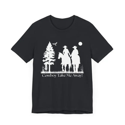 Western T-Shirt Couples Tee Country Style Women Short Sleeve Shirt Horse Lover Shirt - T-Shirt