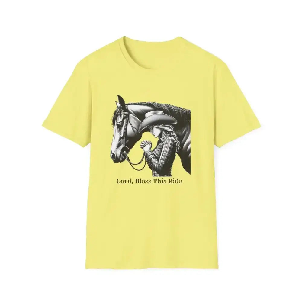 Women's Prayer T-Shirt, Equestrian Cowgirl Fashion, Western Apparel - The Best New Thing