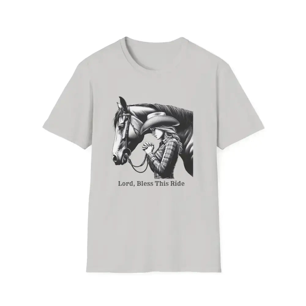 Women's Prayer T-Shirt, Equestrian Cowgirl Fashion, Western Apparel - The Best New Thing