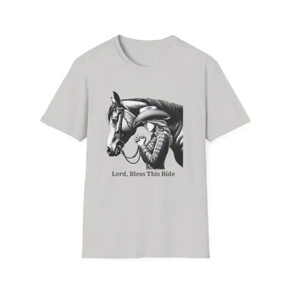 Women's Prayer T-Shirt, Equestrian Cowgirl Fashion, Western Apparel - The Best New Thing