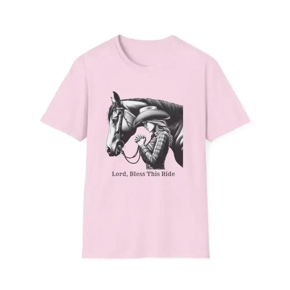 Women's Prayer T-Shirt, Equestrian Cowgirl Fashion, Western Apparel - The Best New Thing