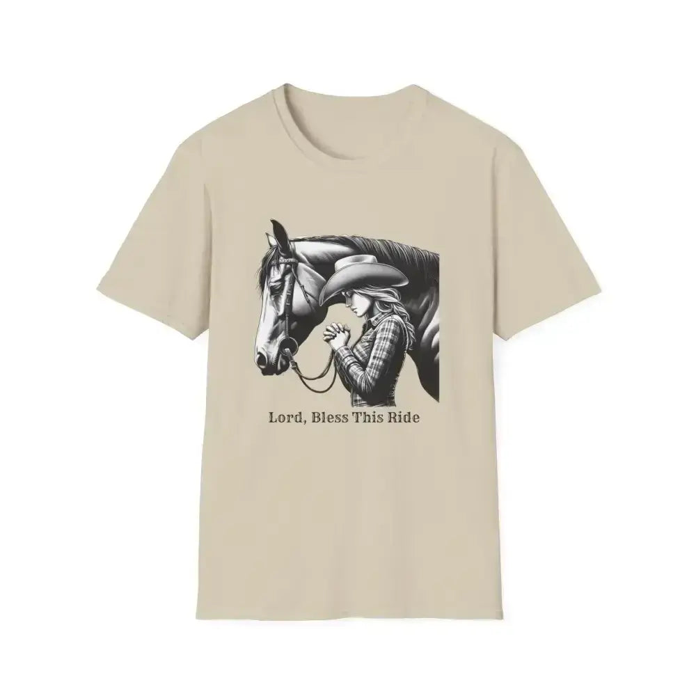 Women's Prayer T-Shirt, Equestrian Cowgirl Fashion, Western Apparel - The Best New Thing