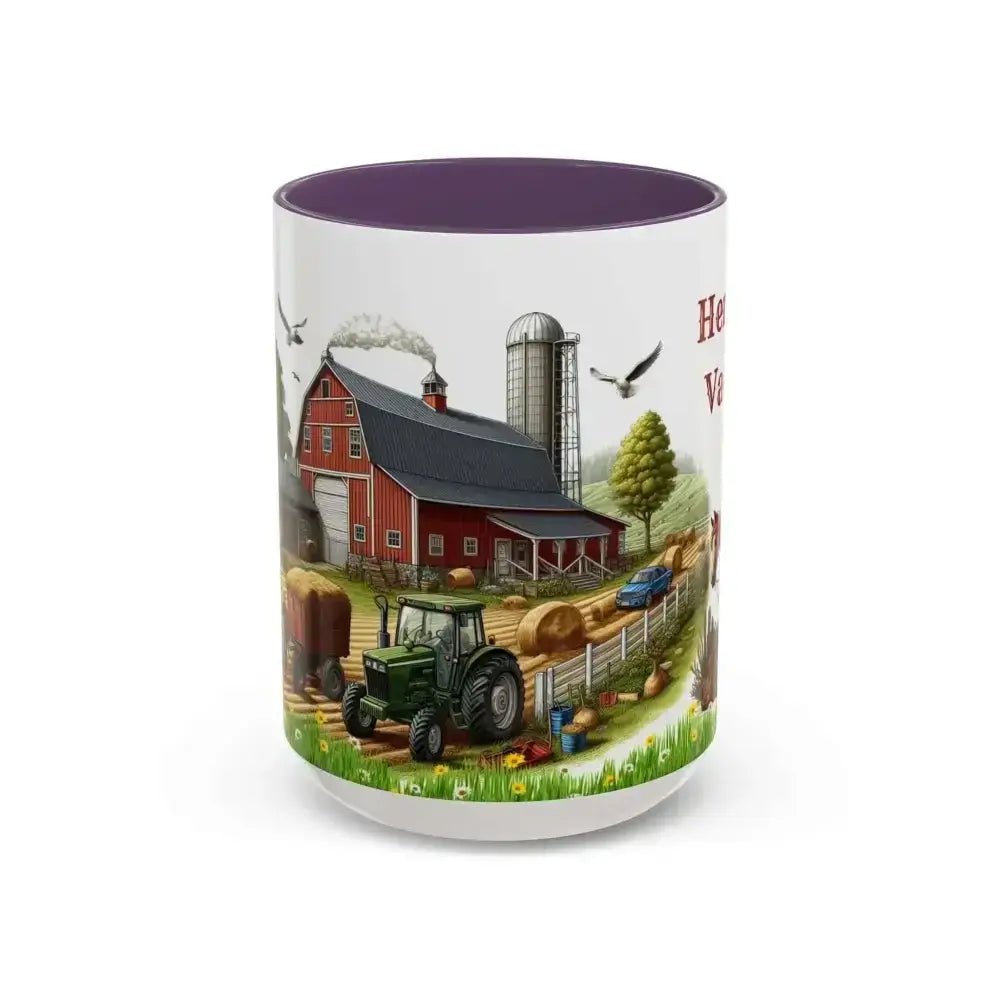 Working Farmer Coffee Mug, Here's My Vacation - The Best New Thing
