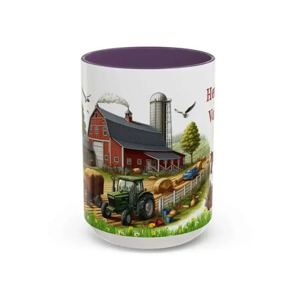 Working Farmer Coffee Mug, Here's My Vacation - The Best New Thing