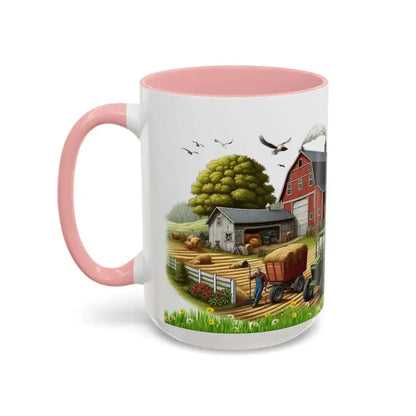 Working Farmer Coffee Mug Here’s My Vacation - Mugs