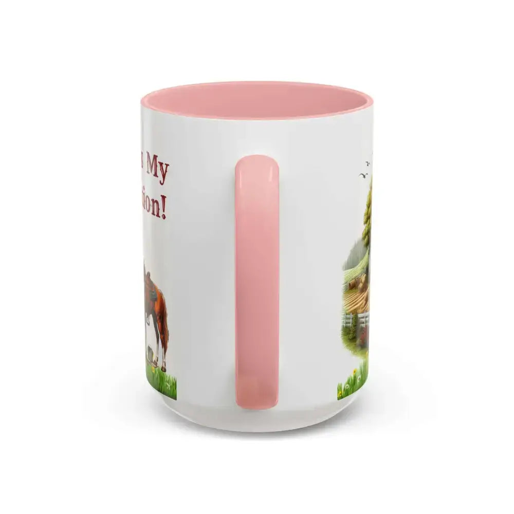 Working Farmer Coffee Mug Here’s My Vacation - Mugs