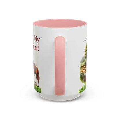 Working Farmer Coffee Mug Here’s My Vacation - Mugs
