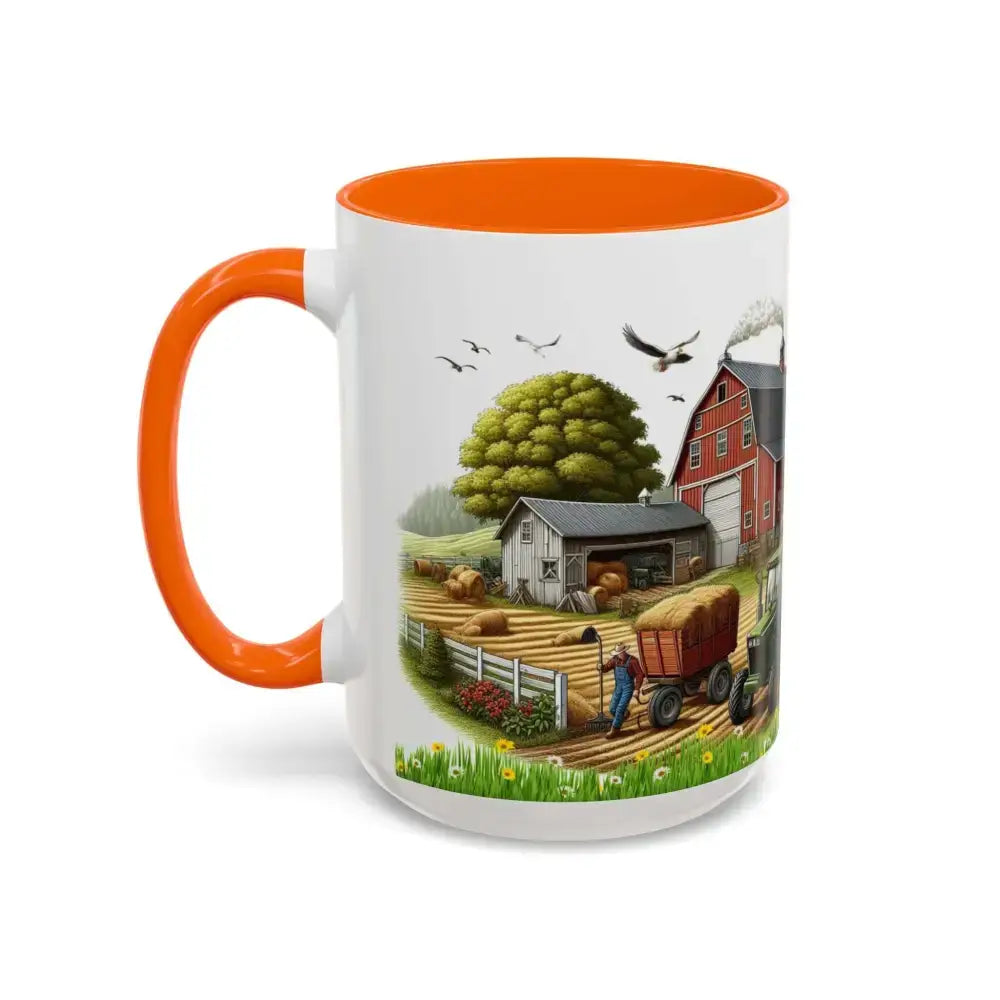 Working Farmer Coffee Mug Here’s My Vacation - Mugs