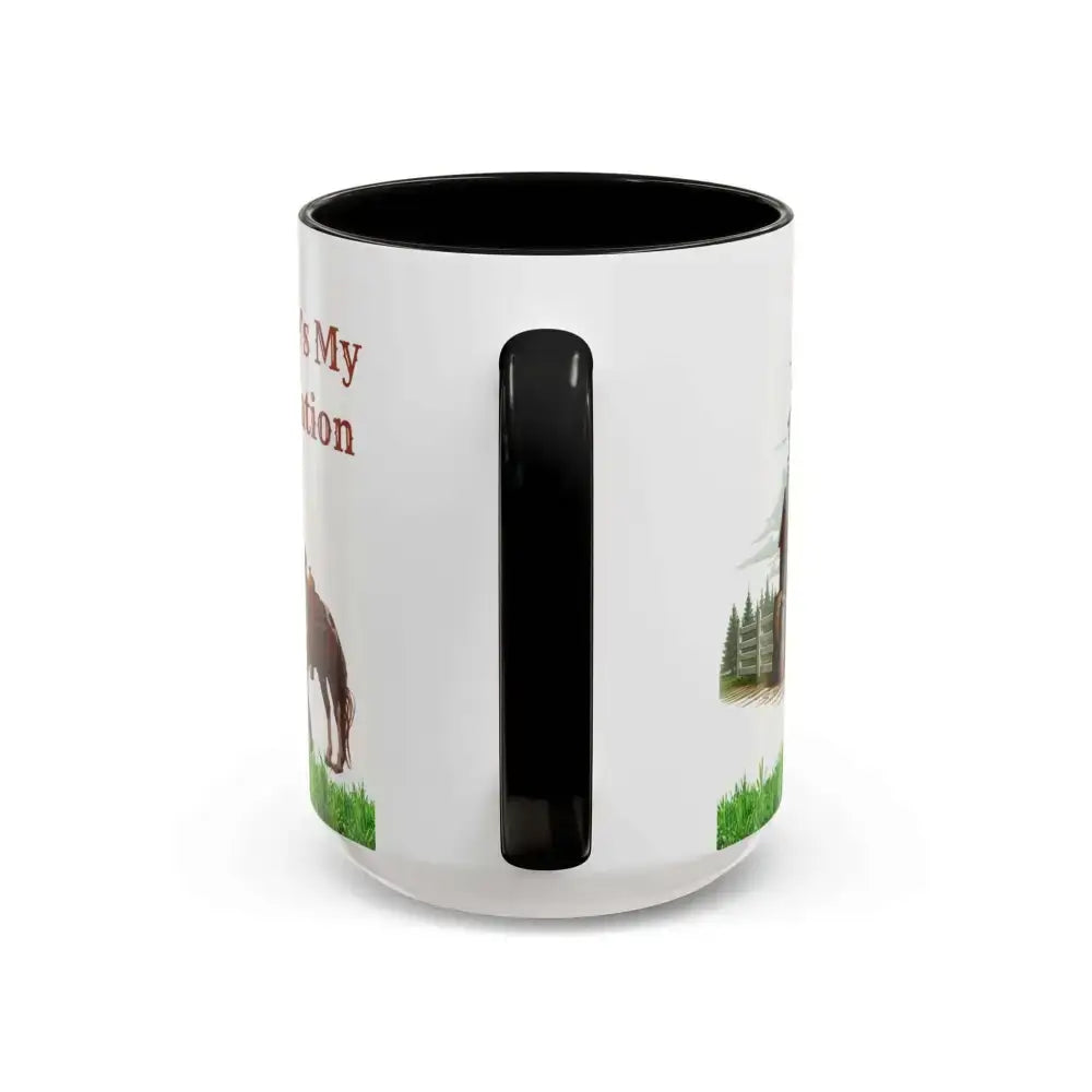Working Rancher and Cowgirl No Vacation Coffee Mug - Mug