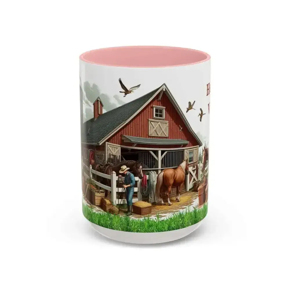 Working Rancher Coffee Mug, Cowgirl No Vacation Coffee Mug - The Best New Thing