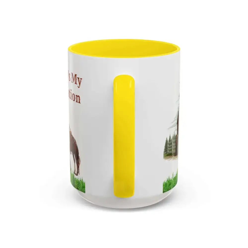Working Rancher and Cowgirl No Vacation Coffee Mug - Mug