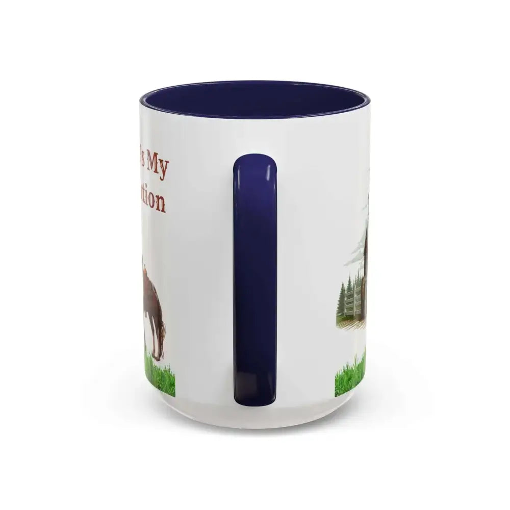 Working Rancher and Cowgirl No Vacation Coffee Mug - Mug