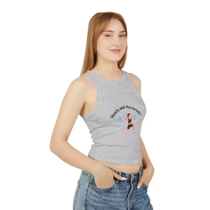 Fitness Tank Top, Women's Racer Tank Top, Workout Fitness Top - The Best New Thing