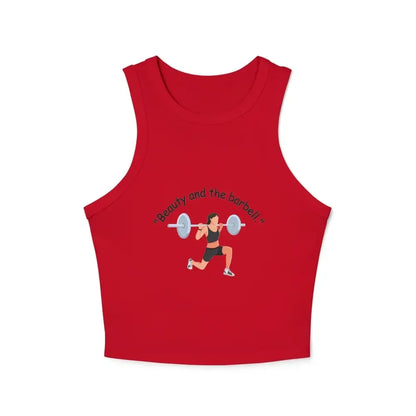 Fitness Tank Top, Women's Racer Tank Top, Workout Fitness Top - The Best New Thing