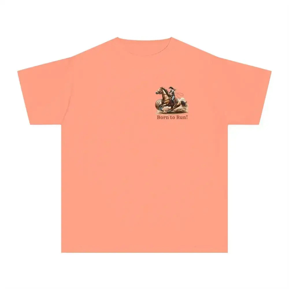 Youth Barrel Racing Tee, Female Youth Barrel Racer T-Shirt - The Best New Thing
